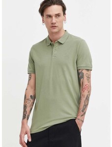 Polo tričko Hollister Co. zelená barva