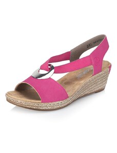 Dámské sandály RIEKER 624H6-32 růžová