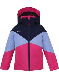 Phenix VIOLA SukuSuku dark navy/pink dívčí lyžařská bunda tmavě modrá/růžová 8-12 let