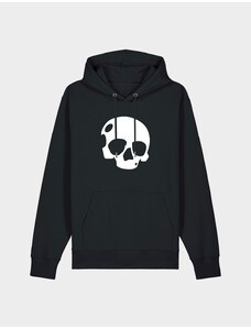 Never Enough Mikina Hoodie Big White Skull