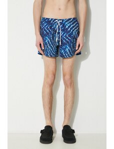 Plavkové šortky Marcelo Burlon Aop Sound Waves Swim Short CMFA003S24FAB0024501