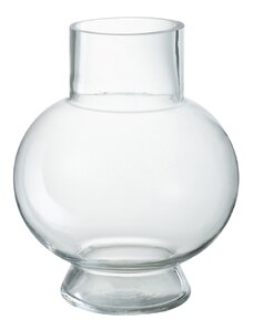 Skleněná váza J-line Semiba 22 cm