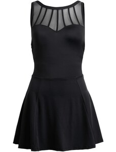 bonprix Stahovací koupací šaty z recyklovaného polyamidu, silný stahovací efekt Černá