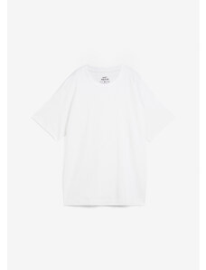 bonprix Základní oversized triko z těžšího materiálu Bílá