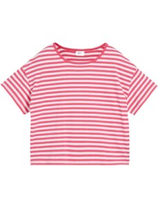 bonprix Dívčí tričko z organické bavlny Pink