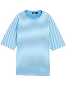 bonprix Tričko z organické bavlny, pro chlapce Modrá
