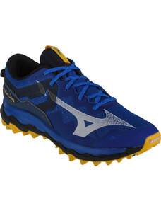 MODRÉ PÁNSKÉ TRAILOVÉ BOTY MIZUNO WAVE MUJIN 9 Modrá