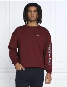 Tommy Jeans Mikina LINEAR PLACEMENT | Regular Fit