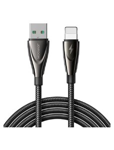 Joyroom Pioneer Series SA31-AL3 USB-A / Lightning 3A kabel 1,2 m - černý
