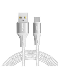 Vysokorychlostní přenosový kabel Joyroom Light-Speed Series SA25-AC6 USB-A / USB-C 100W 2m - bílý