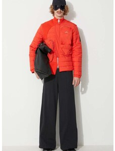 Bunda A-COLD-WALL* Asymmetric Padded Jacket pánská, červená barva, přechodná, ACWMO154-VOLTRED