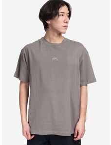 Bavlněné tričko A-COLD-WALL* Essential T-Shirt šedá barva, ACWMTS091-MIDGREY