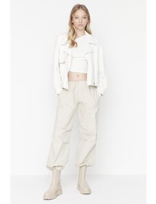 Trendyol Beige Pajamas Normal Waist Parachute Trousers