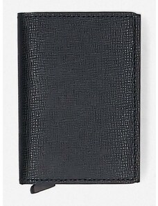 Kožená peněženka Secrid černá barva, SC.BLACK-BLACK