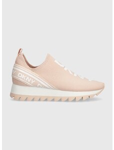 Sneakers boty Dkny ABBI růžová barva, K1421737, 907655