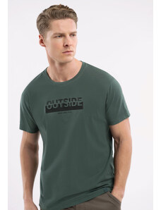 Volcano Man's T-Shirt T-Outside