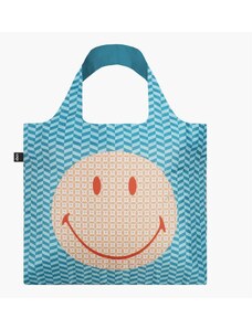 Skládací nákupní taška LOQI SMILEY Geometric