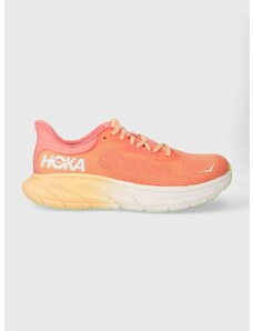 Běžecké boty Hoka Arahi 7 oranžová barva, 1147851