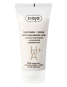 Ziaja Peelingová maska s kyselinou hyaluronovou (Face Mask + Scrub) 55 ml