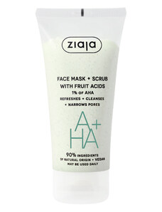 Ziaja Peelingová maska s ovocnými kyselinami (Face Mask + Scrub) 55 ml
