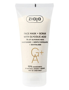 Ziaja Peelingová maska s kyselinou glykolovou (Face Mask + Scrub) 55 ml