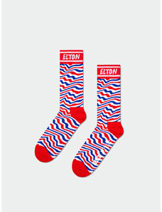 Happy Socks Elton John Striped (red)červená