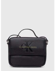Kabelka Calvin Klein Jeans černá barva, K60K610829
