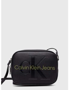 Kabelka Calvin Klein Jeans černá barva