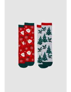 Moodo Ponožky dámské vánoční 2ks
