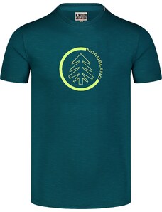 Nordblanc Zelené pánské bavlněné tričko BOULEVARD