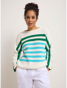 LANIUS Striped sweater (GOTS)