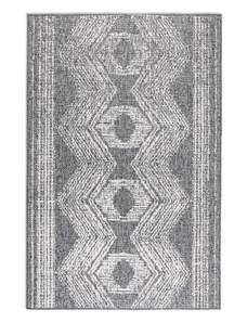 ELLE Decoration koberce Kusový koberec Gemini 106008 Silver z kolekce Elle – na ven i na doma - 80x150 cm