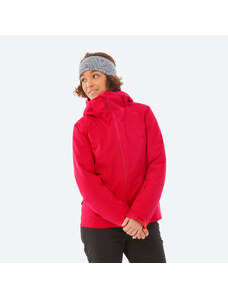 WEDZE Dámská hřejivá lyžařská bunda 500 červená