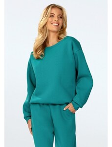 DKaren Woman's Sweatshirt Rehema Marine Green