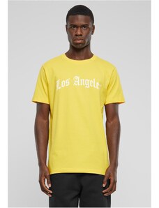 MT Men Pánské tričko Los Angeles - žluté