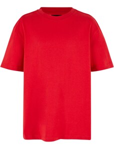 Urban Classics Kids Dětské tričko Heavy Oversize - červené