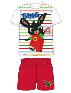 Králíček bing- licence Chlapecké pyžamo - Králíček Bing 5204055W, bílá / červená