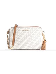 Michael Kors crossbody kabelka jet set ginny logo vanilla