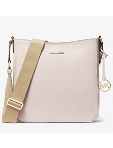 Michael Kors crossbody kabelka messenger jet set travel large logo růžová