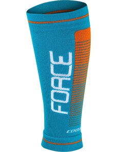 FORCE návleky na nohy F COMPRESS, modro-oranžové