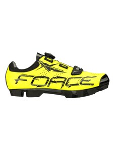 Tretry FORCE MTB CRYSTAL, fluo