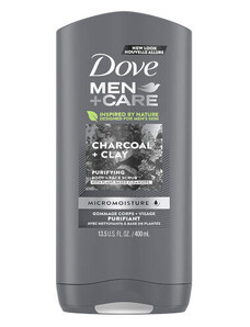 Dove Sprchový gel pro muže Men+Care Charcoal & Clay (Body And Face Wash)