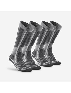QUECHUA Turistické vysoké hřejivé ponožky SH 500 Mountain 2 páry