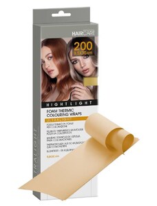 Xanitalia Fólie na melír, ultralehké termické pěnové pásky pro barvení vlasů 200ks