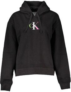 CALVIN KLEIN WOMEN&NO39,S ZIPLESS SWEATSHIRT BLACK