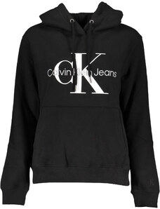 CALVIN KLEIN WOMEN&NO39,S ZIPLESS SWEATSHIRT BLACK