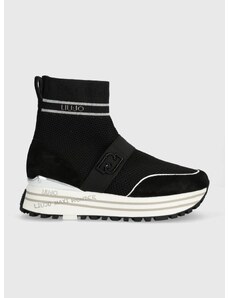 Sneakers boty Liu Jo MAXI WONDER 75 černá barva, BA4061TX397S3191