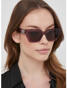 Sluneční brýle Tommy Hilfiger dámské, růžová barva, TH 2101/S