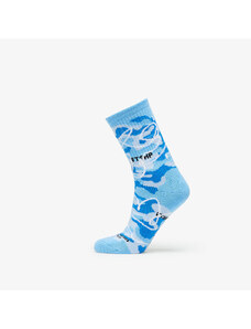 Pánské ponožky Footshop The Basketball Socks Blue Camo