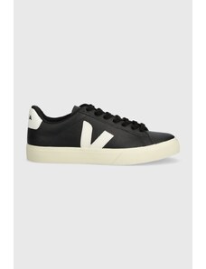 Kožené sneakers boty Veja Campo černá barva, CP0501215